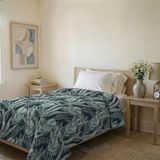 BASIC bedrukte zomerquilt, Tropical, 200x240cm