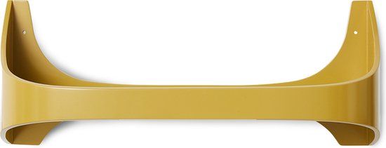 HKliving Retro Wandplank - Mosterd - 60x25x24 cm
