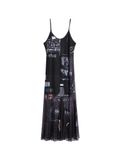 Desigual Jurk rosa / zwart / wit