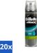 Gillette Mach3 Gel à raser Défense complète Confort extra 200 ml (20 pièces)
