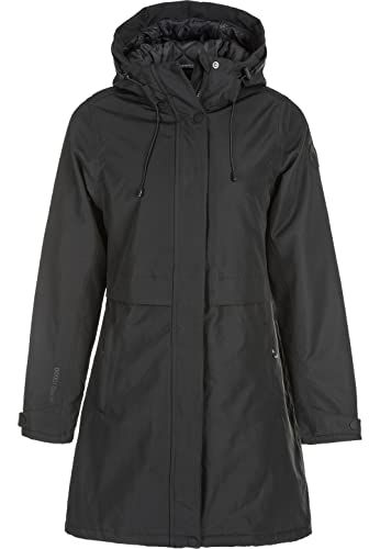 WHISTLER Mullie Regenjas Dames Zwart Polyester Maat 40