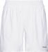 HEAD Short de sport homme Club Blanc XL