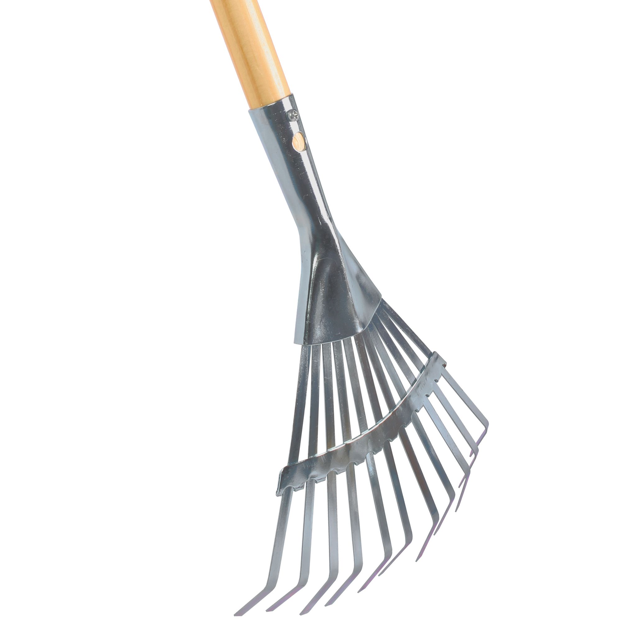 Talen Tools Mini-gazonhark verzinkt 75cm steel