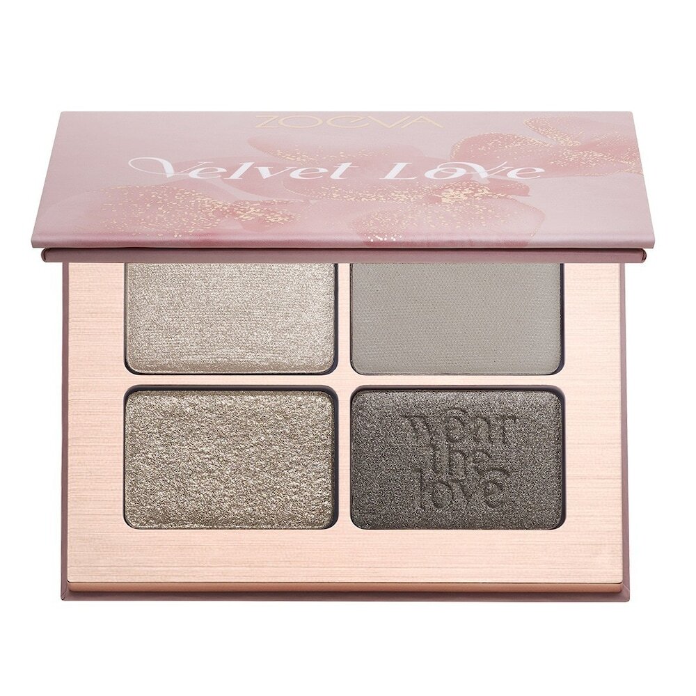 Zoeva VELVET LOVE EYESHADOW QUAD 6 g SMOKY SULTRY