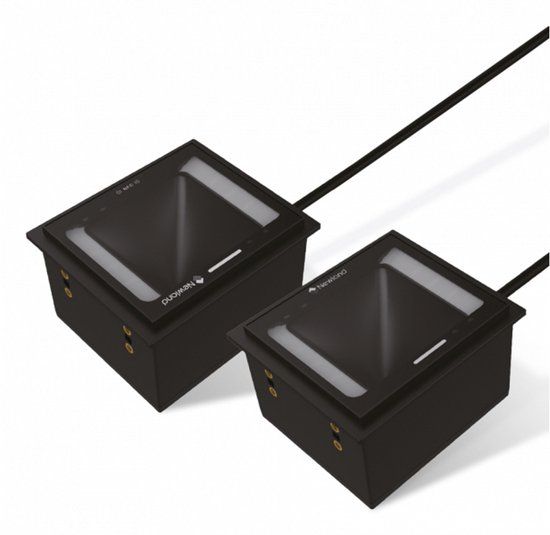 Newland FM3281-NFC-28 2D Fixmount RS232-Kit Ingebouwde streepjescodelezer 1D/2D CMOS Zwart