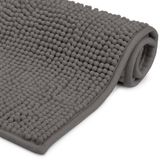 Beautissu Badmat Antislip 70x100cm Beaumare WR - Douchemat Antraciet