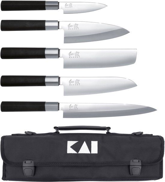 Kai Shun Japanse messenset wasabi vijf-delig 0781-JP67