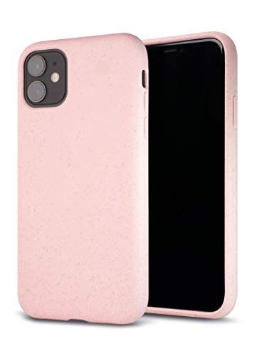 KabellosLaden Telefoonhoes voor iPhone 11 / - / - / roze