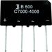 TRU COMPONENTS TC-B250C5000A Bruggelijkrichter SIL-4 600 V 5 A Eenfasig