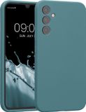 kwmobile telefoonhoesje geschikt voor Samsung Galaxy A34 5G - TPU backcover met siliconen coating - Smartphone case in antieksteen