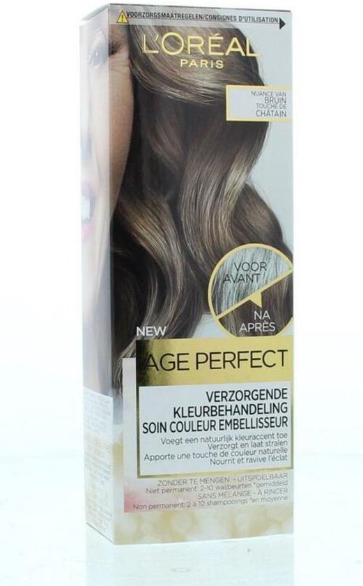 L'Oréal Age Perfect Color Age Perfect Verzorgende Kleurbehandeling - Nuance van Bruin