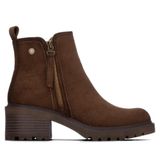 Refresh 17624602 Booties Met Hak Taupe EU 37 Vrouw