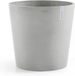 Ecopots Amsterdam 60 - White Grey - Ø59 x H55,5 cm - Round Flowerpot