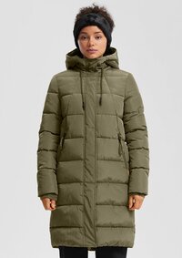 QS Outdoor-Mantel Olijfgroen Maat M Damesjas - Herfst/Winter 2025