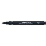 Uni-ball Uni Pin Fineliner Zwart 1,2 mm