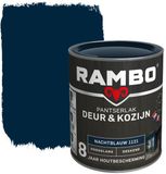 Rambo Pantserlak Deur en Kozijn - 0.75L - Nachtblauw