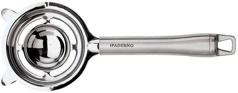 Paderno eierscheider 22,5 cm RVS zilver