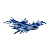 Bullyland 67511 - speelfiguur blauwe oceaanslak, ca. 6,5 cm groot dierenfiguur, detailgetrouw, PVC-vrij, ideaal als klein cadeau voor kinderen vanaf 3 jaar