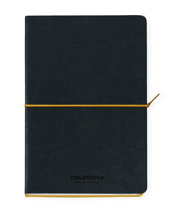 Aurora Tesoro A5 Notitieboek - Geel - Gelinieerd - 96 Pagina's