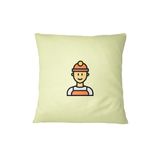 Bona Basics Decoratieve Kussenhoes Licht Geel 45x45 cm