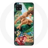 Maniacase Hoesje voor Samsung Galaxy A22 5G Tarzan film poster