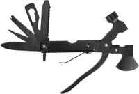 Merkloos 15-in-1 Multifunctionele Bijl Camping Survival Schroevendraaier Tang Kurkentrekker - Bijl Hamer 15