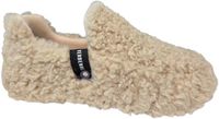 Verbenas Yuk Curly Beige Dames Pantoffels