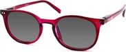 Vista Bonita GAFA – Zonneleesbril UV400 – Sterkte +4.00 – Kleur Very Berry – Klein trendy model – Uitstekende lensen – Ovale pasvorm – Flexveren - Inclusief bijpassende etui en doekje
