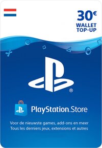 Sony digitaal 30 euro PlayStation Store tegoed - PSN Playstation Network Kaart (NL)