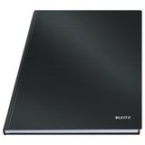 Leitz 46650095 Notitieboek Gelinieerd Zwart 80 vellen DIN A4