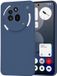 Techsuit Hoesje geschikt voor Nothing Phone (3a) Pro - Soft Flex Silicone Back Cover - Navy Blue