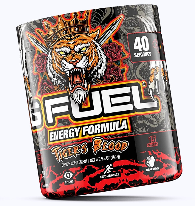 GFuel GFuel Energy Formula - Tiger's Blood Tub