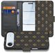 B2Ctelecom Franse Lelie Bruin Goud Luxe Edition Hoesje Voor iPhone Air | Portemonnee Hoesje