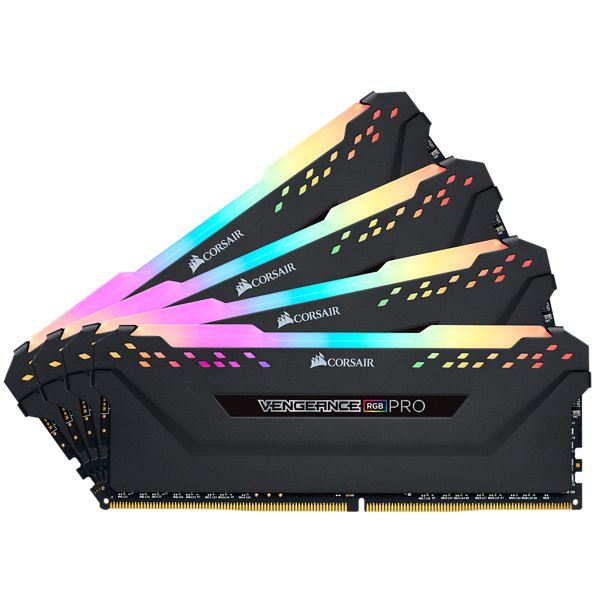 Corsair Vengeance RGB PRO 32GB (4x8GB) DDR4 3200MHz - Black