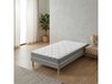 Matelas mousse 25kg/m3 h16 sommier en kit 90x190 gris