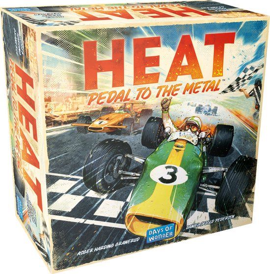 Days of Wonder Heat - Nederlandstalig Bordspel - Basisspel - 10+ jaar