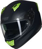 Nolan N60-6 Classico Nobile 311 Zwart Impuls Groen Mat Integraalhelm - Maat L