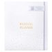 Busy B Bruiloftplanner - Mooie witte en gouden spiraalgebonden bruiloftsorganizer met 6 tabbladen en opbergvakken. Perfect verlovingsgeschenk.