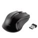 Vivanco 36639 Ambidextrous RF Wireless Optical Mouse 1000 DPI Black