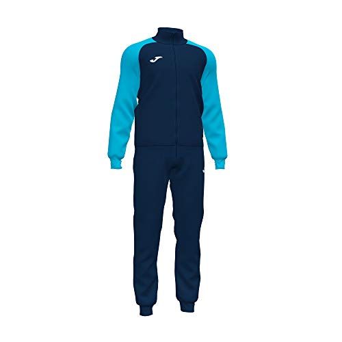 Joma Academy IV Hoodie - Men - Navy/Turquoise