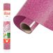 Siser Glitter Rainbow Plum, 30 cm x 0,5 m glitter thermotransfer-vinyl voor personalisatie van stoffen