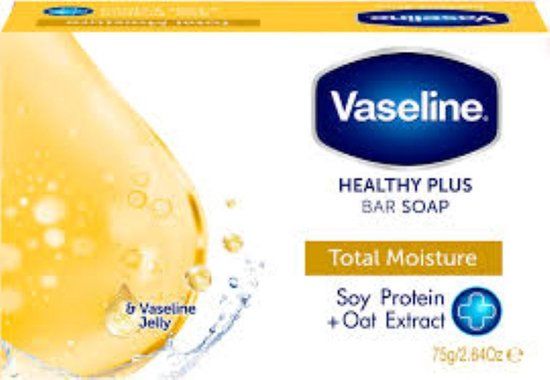 Vaseline Healthy Plus Bar Soap Total Moisture - 75 Gram