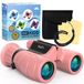 Jumelles enfant - Jouets jumelles - grossissement 8x21 - Avec sac de transport et sangle - Pour observation d'oiseaux