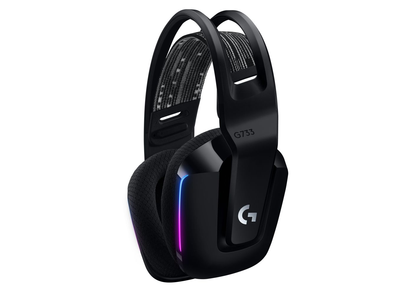 Logitech G G733 Wireless Gaming Headset - Black