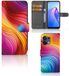 B2Ctelecom Book Case voor OPPO Reno8 Regenboog