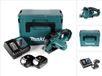 Makita DCS 552 RGJ 18 V accu metalen handcirkelzaag 136 mm in Makpac + 2x 6,0 Ah accu en lader + zaagblad en veiligheidsbril