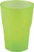 Santex Frosted Green Drink Glasses - 6x - 300ml - Unbreakable Plastic - Cocktail Glasses
