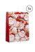 Gerimport Sac cadeau de Noël - 5 pièces - 24 cm - Rouge