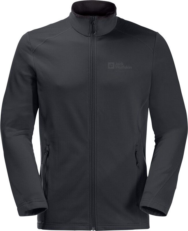 Jack Wolfskin Kolbenberg FZ Fleece Jacket Men - Black - Size S - 2023