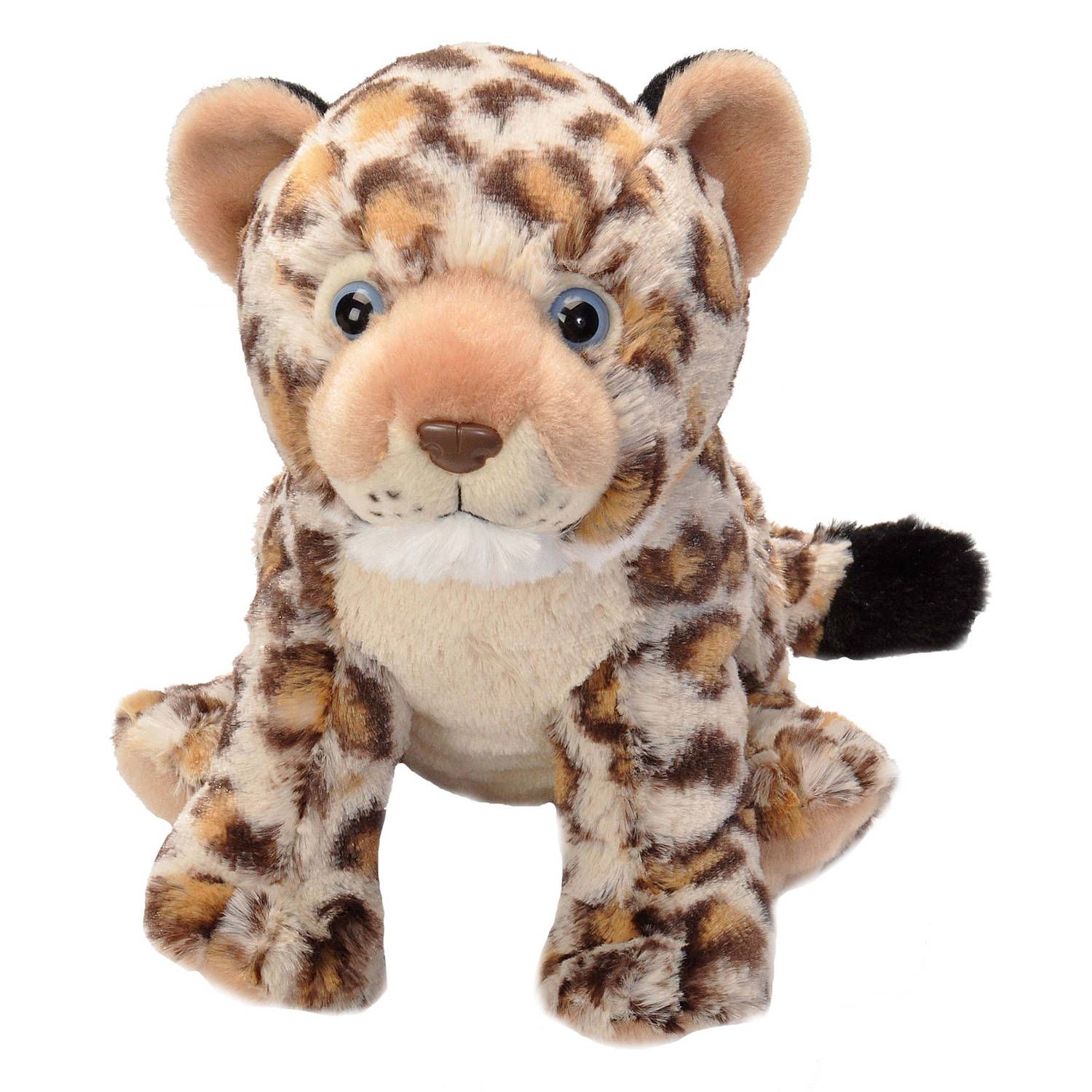 Wild Republic knuffel luipaard junior 30 cm lichtbruin